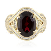 Anello in oro con Rodolite Lampone (de Melo)
