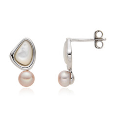 Orecchini in argento con Madreperla