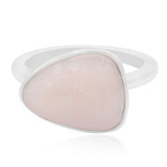 Anello in argento con Opale Rosa