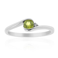 Anello in argento con Idocrasio