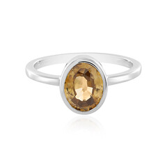 Anello in argento con Zircone Mandarino