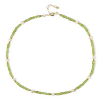 Collana in argento con Peridoto (Riya)