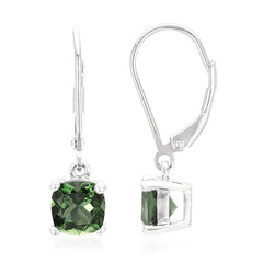 Orecchini in argento con Apatite Cromo