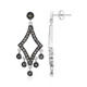 Orecchini in argento con Marcassite