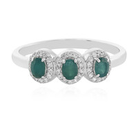Anello in argento con Grandidierite