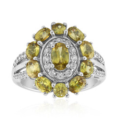 Anello in argento con Sfene