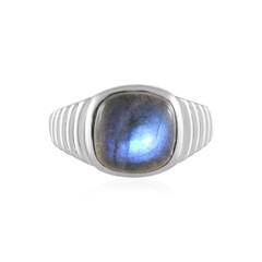 Anello in argento con Labradorite