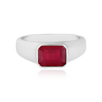 Anello in argento con Rubino Bemainty