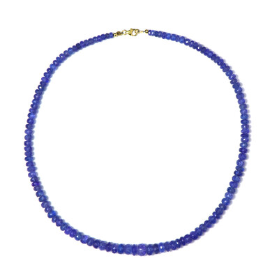 Collana in oro con Tanzanite