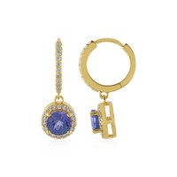 Orecchini in argento con Tanzanite