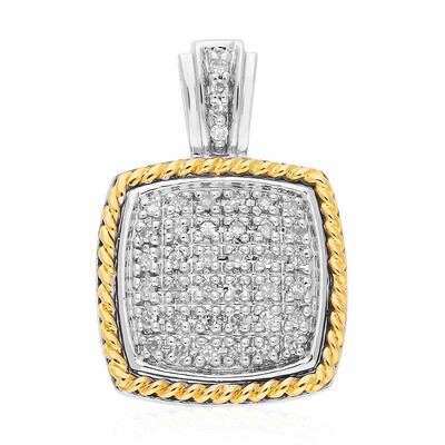 Ciondolo in oro con Diamante I1 (H)