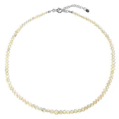 Collana in argento con Opale di Welo