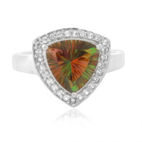 Anello in argento con Quarzo Tundra