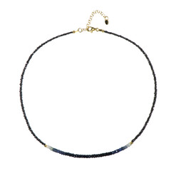 Collana in argento con Diamante Nero