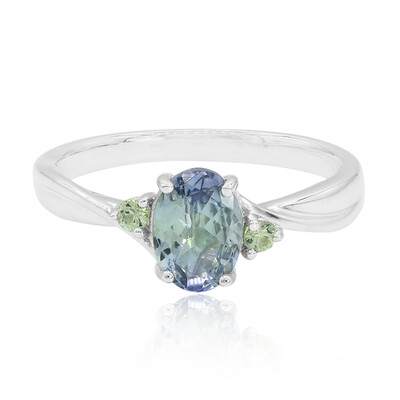 Anello in oro con Tanzanite Camaleonte