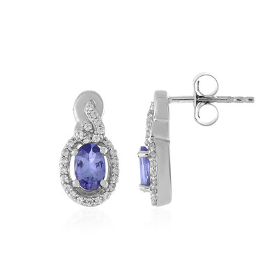 Orecchini in argento con Tanzanite