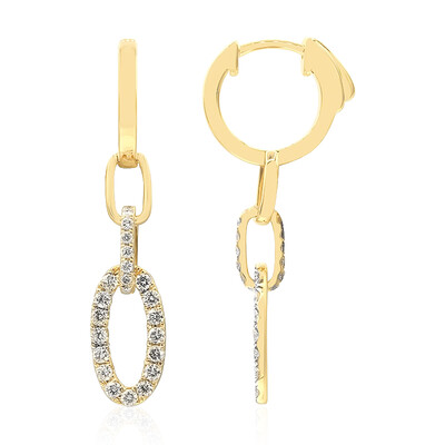 Orecchini in oro con Diamante I1 (H) (CIRARI)
