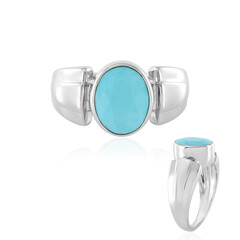 Anello in argento con Turchese Sleeping Beauty