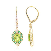 Orecchini in oro con Peridoto (CIRARI)