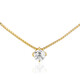 Collana in argento con Topazio Bianco