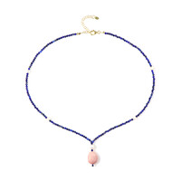 Collana in argento con Opale Rosa