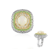 Anello in argento con Opale di Welo (Dallas Prince Designs)