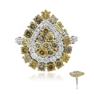Anello in oro con Diamante Fancy SI2 (CIRARI)