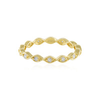 Anello in argento con Diamante I2 (J)