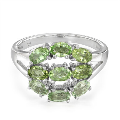 Anello in argento con Tormalina Paraíba