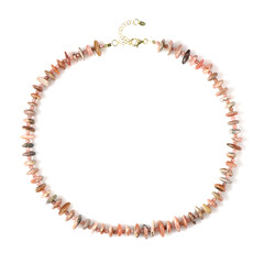 Collana in argento con Rodocrosite