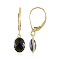 Orecchini in oro con Spinello Nero