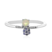 Anello in argento con Opale di Welo