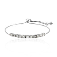 Bracciale in argento con Ametista Verde