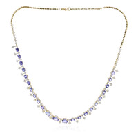 Collana in oro con Tanzanite AAA (CIRARI)