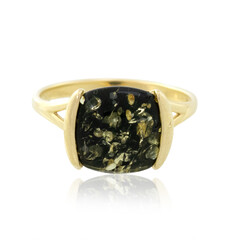 Anello in argento con Ambra Baltica