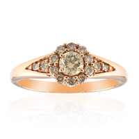 Anello in oro con Diamante Rose de France VS1 di Argyle
