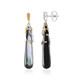 Orecchini in argento con Madreperla Nera (Gems en Vogue)