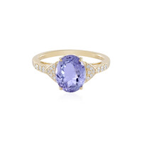 Anello in oro con Tanzanite (non riscaldata) (AMAYANI)