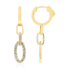 Orecchini in oro con Diamante I1 (H) (CIRARI)