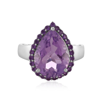 Anello in argento con Ametista Rose de France