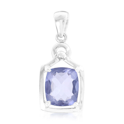 Ciondolo in argento con Fluorite Cangiante