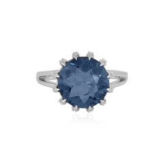 Anello in argento con Fluorite Cangiante