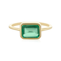 Anello in oro con Smeraldo Russo