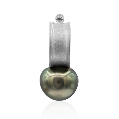 Ciondolo in argento con Perla Tahitiana (TPC)