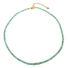 Collana in argento con Smeraldo Zambia