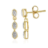 Orecchini in argento con Diamante I2 (I)