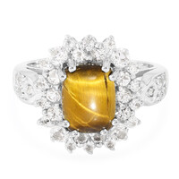 Anello in argento con Occhio di Tigre