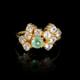 Anello in argento con Smeraldo Russo (de Melo)