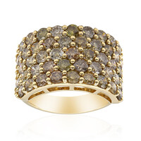 Anello in oro con Diamante Fancy SI2 (CIRARI)