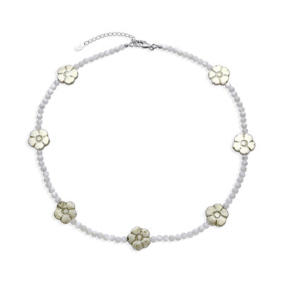 Collana in argento con Madreperla